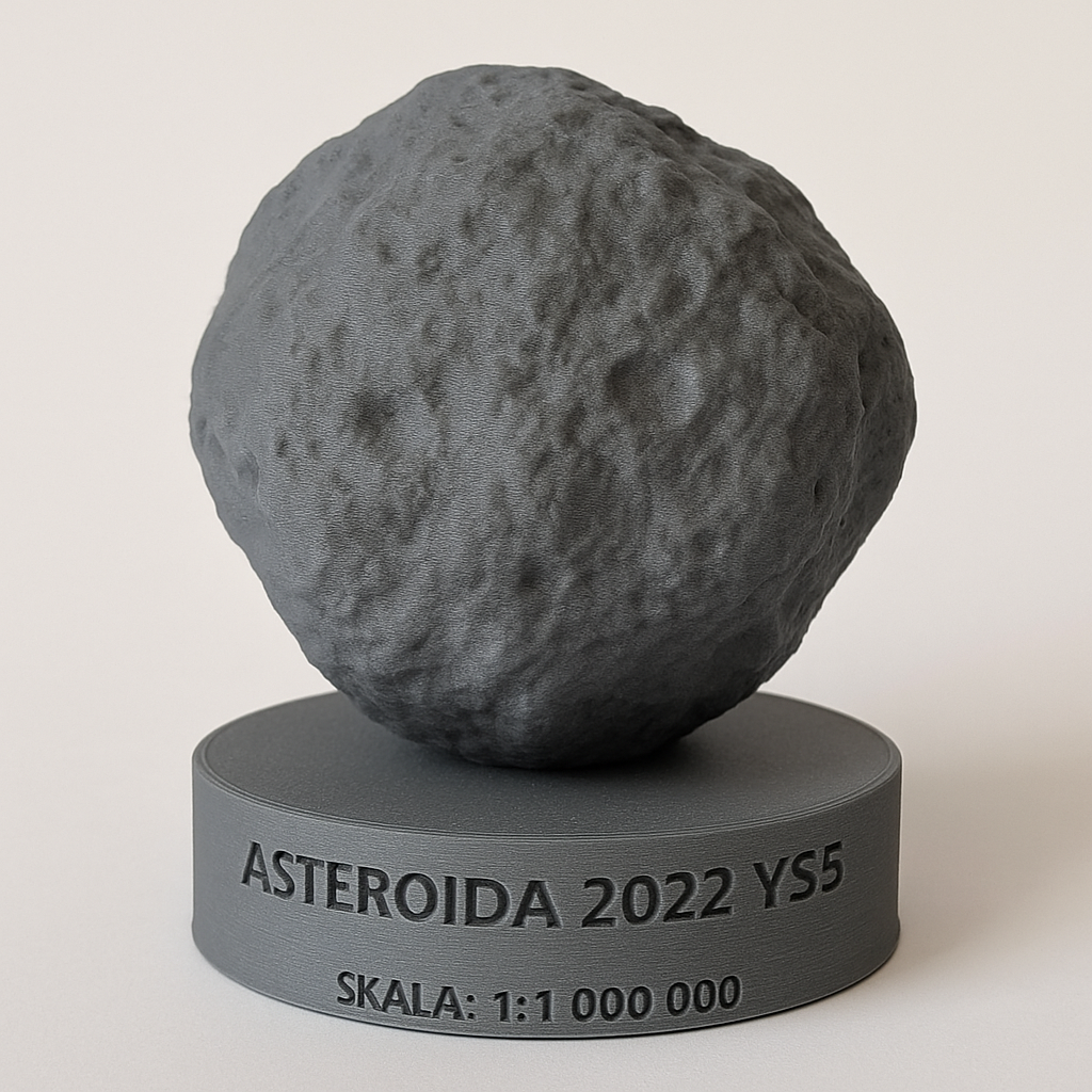 Asteroida 2022 YS5 – jak kosmiczne wydarzenie przenieść do świata druku 3D?